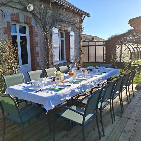 Gite Familial Avec Piscine Chauffee A Lege - Fr-1-306-1296 Екстер'єр фото